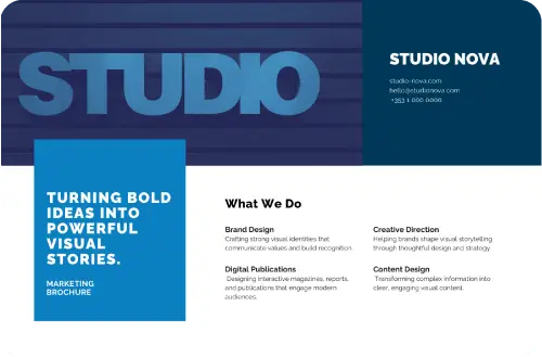 Brochure example
