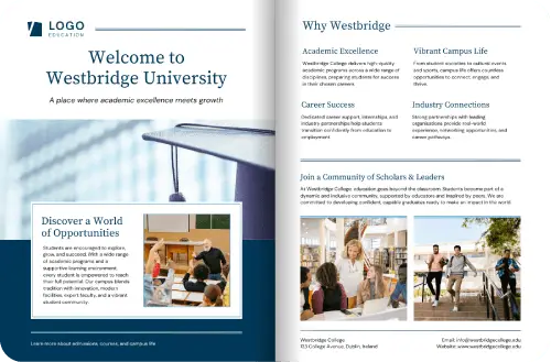 Brochure example