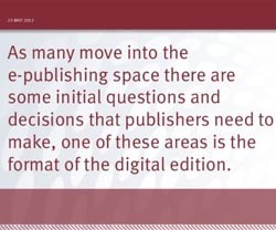 Digital Publishing Formats: Advantages and Disadvantages