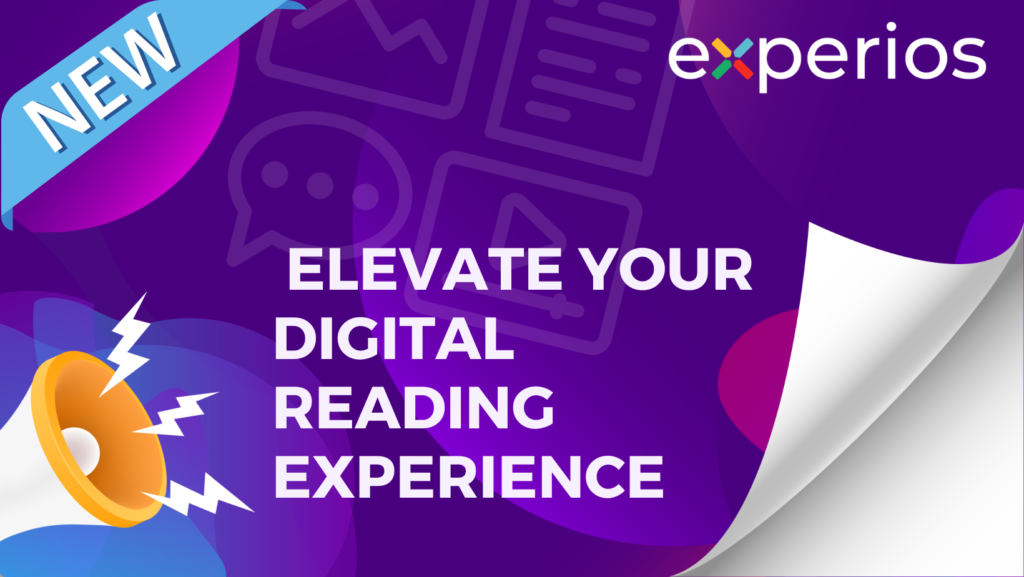Elevate Your Digital Reading Experience with Experios’ Page Flip Feature