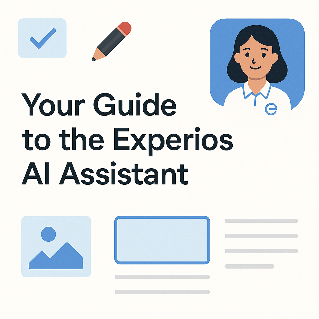 AI PAGE DESIGNER  EXPERIOS AI ASSISTANT